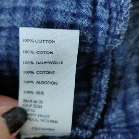 Free People Washed Ashore indigo ruffle dress - Picture 10 of 10